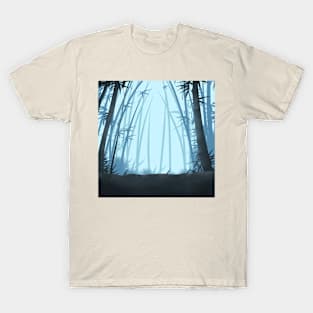 bamboo forest in the morning T-Shirt